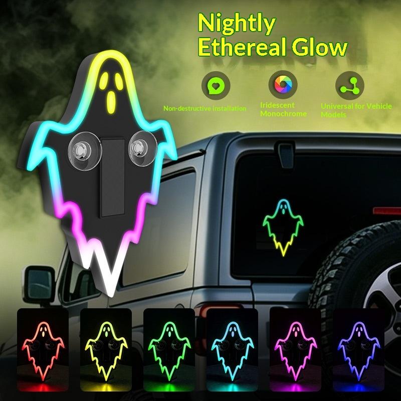 Unique Lighting Decor - Lampe décorative LED solaire pour voiture,