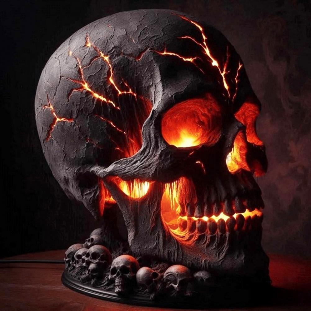 Unique Lighting Decor - Lampe de bureau en pierre de