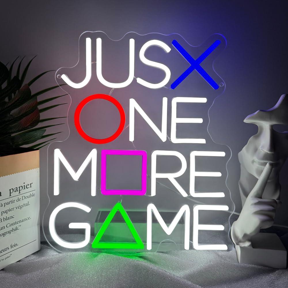 Lighting Decor And More - Enseigne néon « Just One More