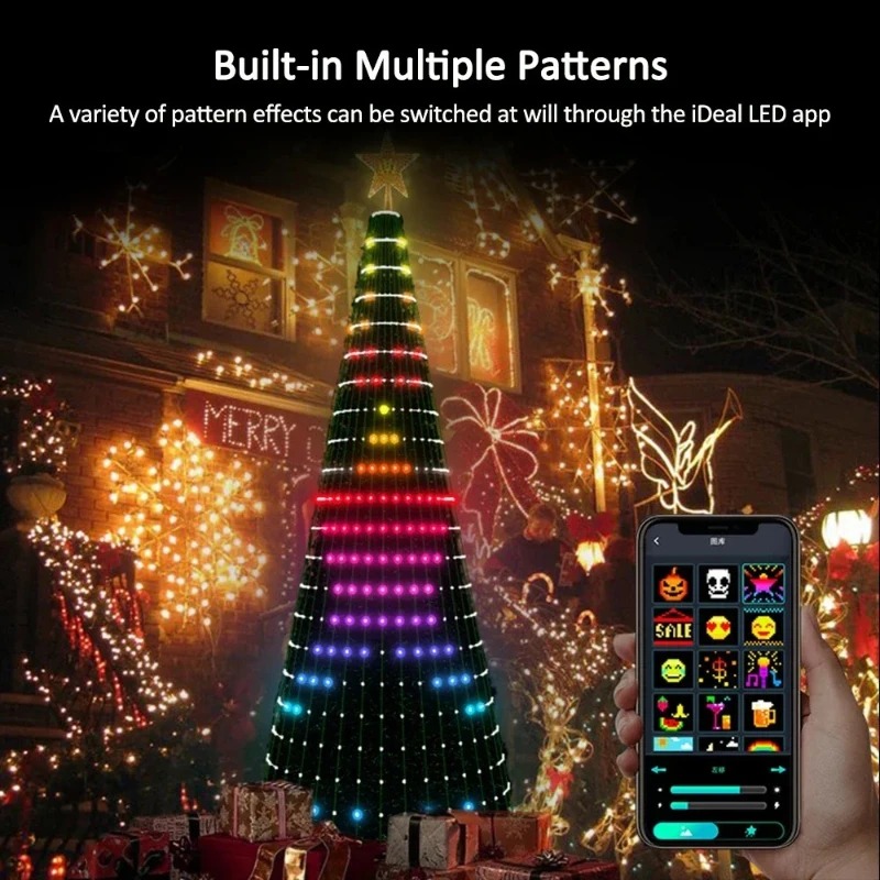 Lighting Decoration For Home - Guirlandes lumineuses LED RGB en forme