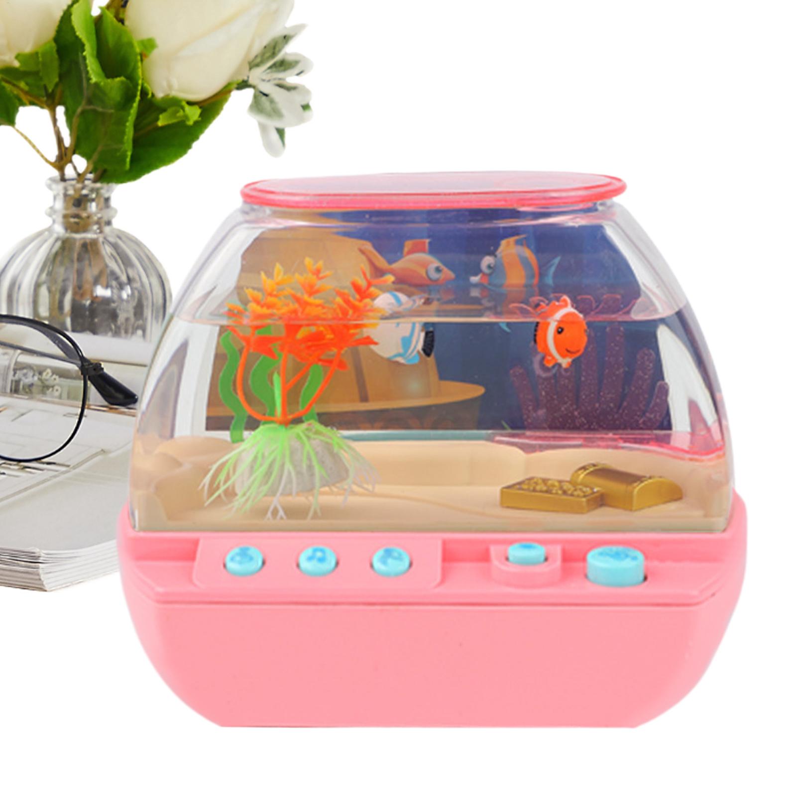 Lighting Decoration For Home - Aquarium jouet décoratif avec musique et