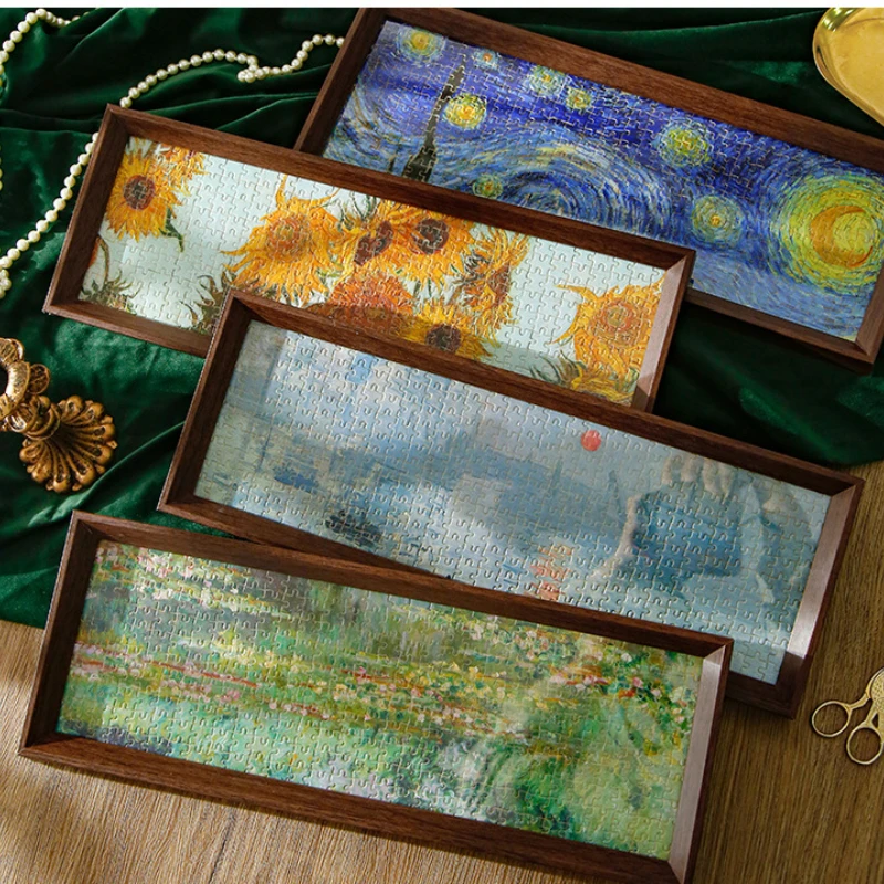 Lighting Decor Sunrise Photos - Puzzle lumineux artistique Monet « Impression,