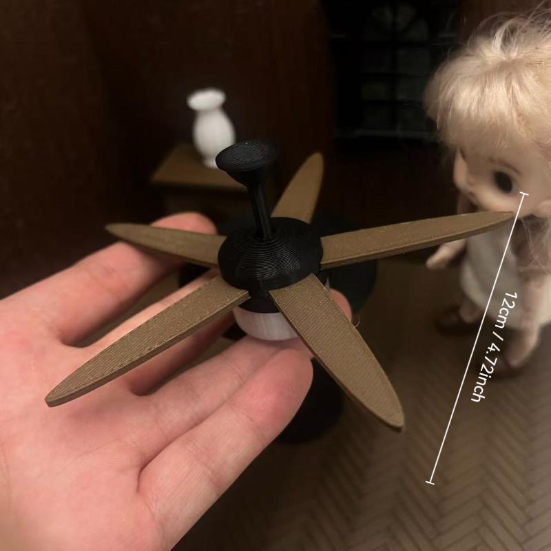 Decor Lighting Fans - Ventilateur de plafond miniature vintage avec