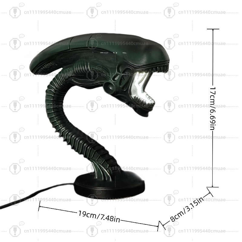 Unique Lighting Decor - Veilleuse créative en résine, lampe décorative