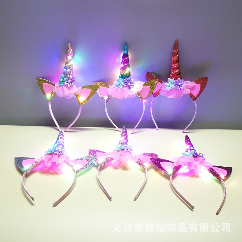 Nouveau serre-tête licorne lum - Unique Lighting Decor avis et prix