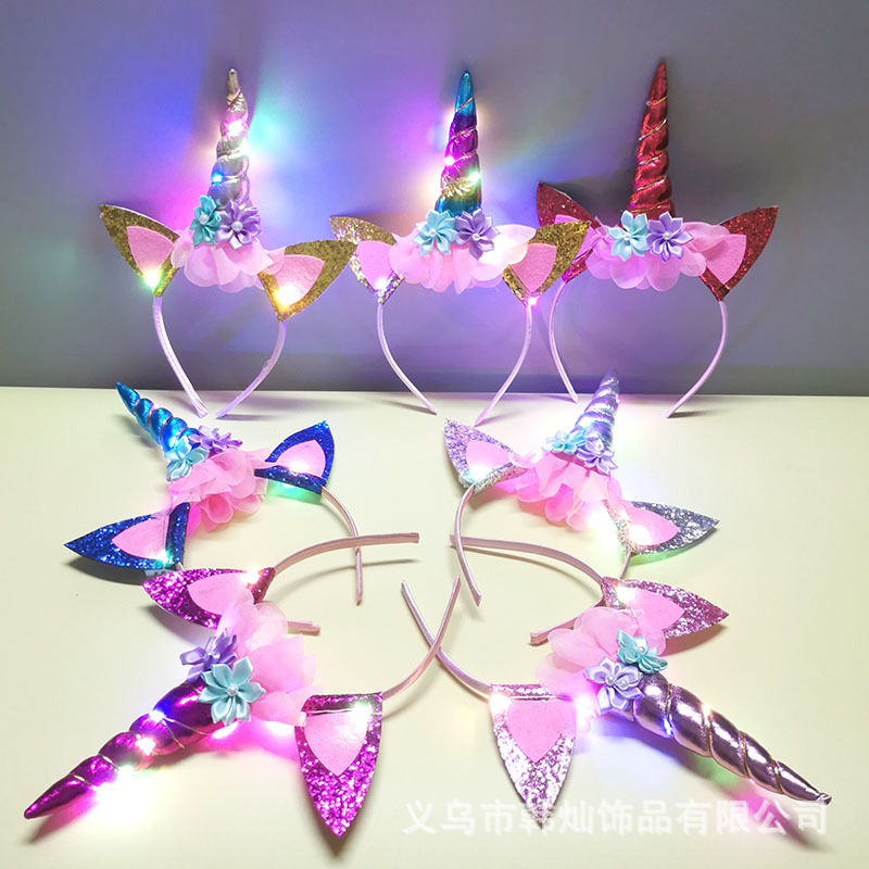 Nouveau serre-tête licorne lum - Unique Lighting Decor avis et prix