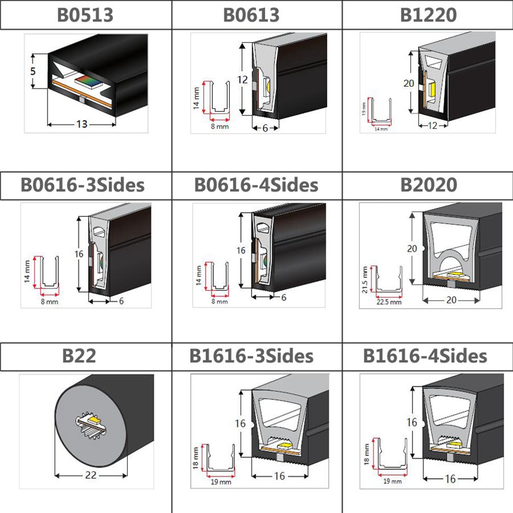Tube de ULau néon LED flexible - Lighting Decor And More avis et prix