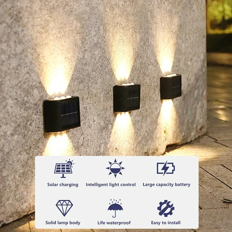 Lampe solaire LED extérieure é - Yard Lighting Decor avis et prix