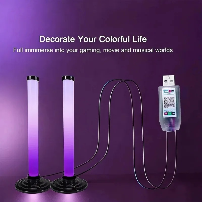 Barre lumineuse LED RGB alimen - Lighting Decoration For Home avis et prix