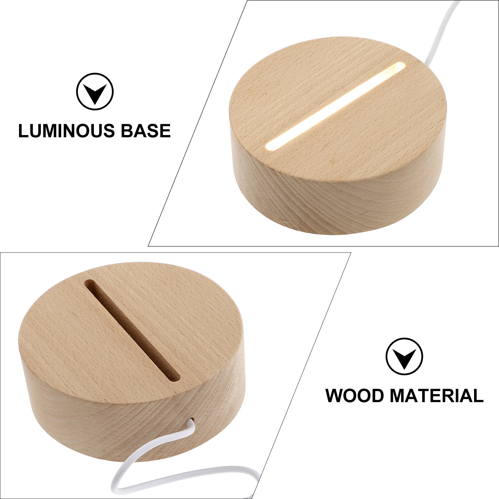 1 pièce, base de lampe de chev - Decor Lighting Solution avis et prix