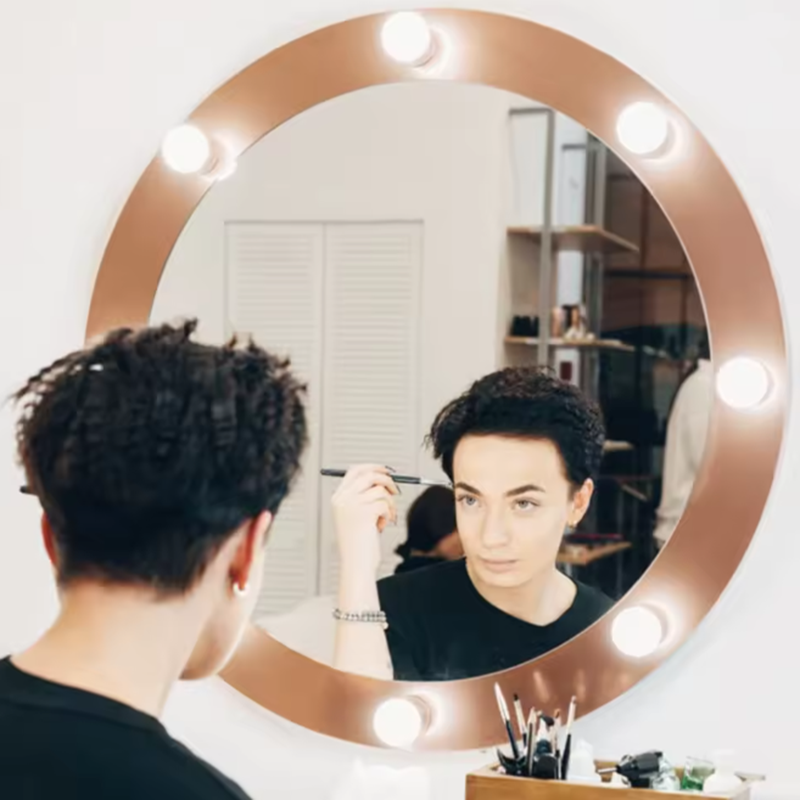 Miroir de maquillage LED avec  - Foyer Lighting Wall Decor avis et prix
