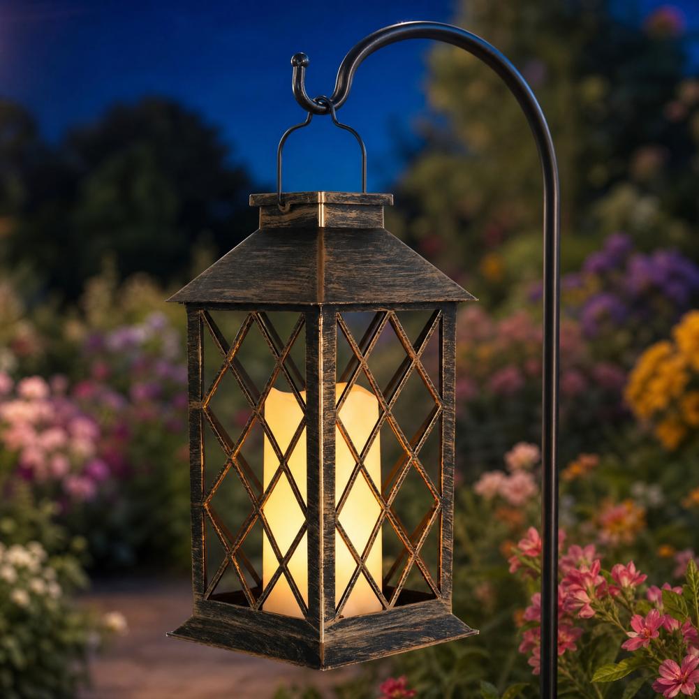 Lanterne solaire rétro, lanter - Yard Lighting Decor avis et prix