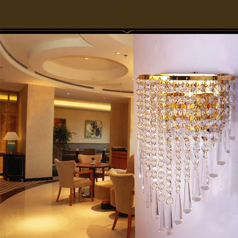 220V E14 applique moderne cris - Foyer Lighting Wall Decor avis et prix