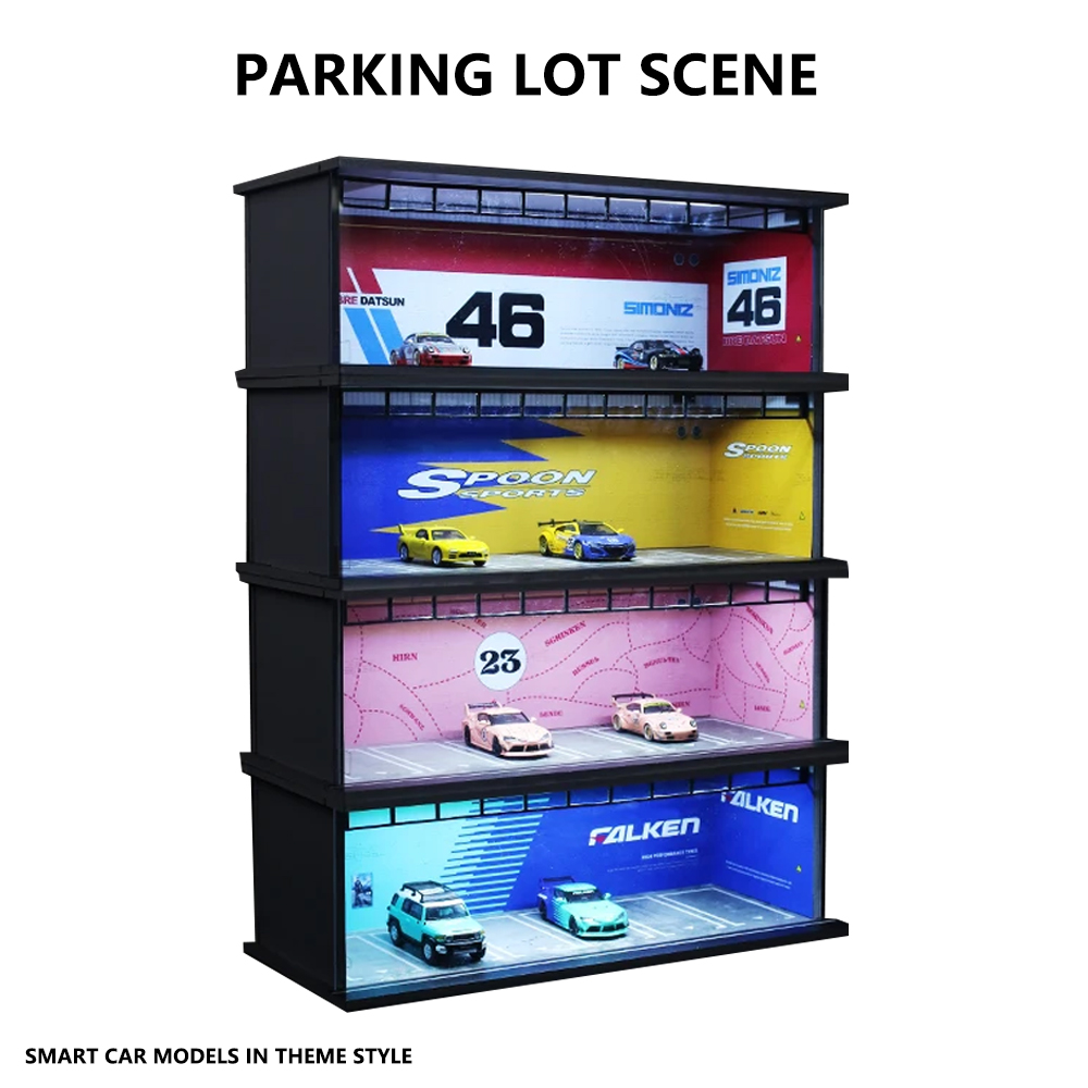 Plus d'art 1/64 voiture Garage - Lighting Decor And More avis et prix